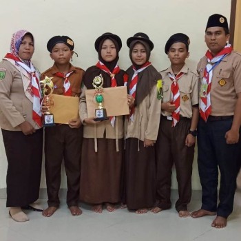 Kegiatan Pramuka Mingguan SLB Negeri Rokan Hulu